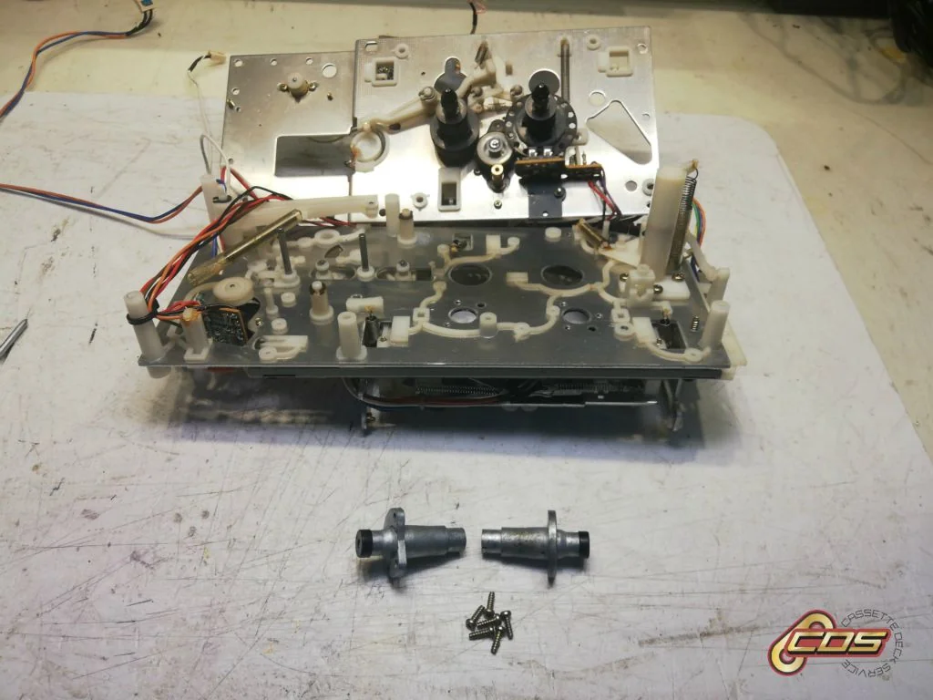 Nakamichi 1000ZXL - pinch roller and idler replacement