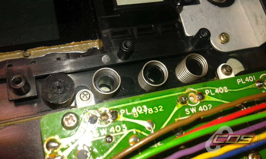 Nakamichi 682ZX - potentiometer and trimmer cleaning